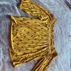 Off the shoulder shirt